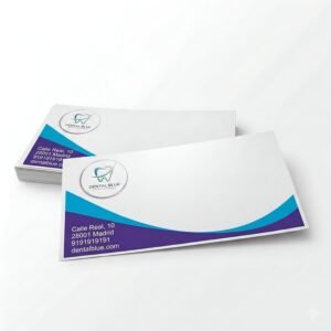 Sobres Comerciales Personalizados a Color para Empresas y Eventos - Impresión Digital de Alta Resolución - Cierre Autoadhesivo - Sin ventana - DL 11,5 x 22,5
