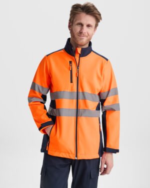 Chaqueta Softshell Alta Visibilidad (Roly Antares HV9303)