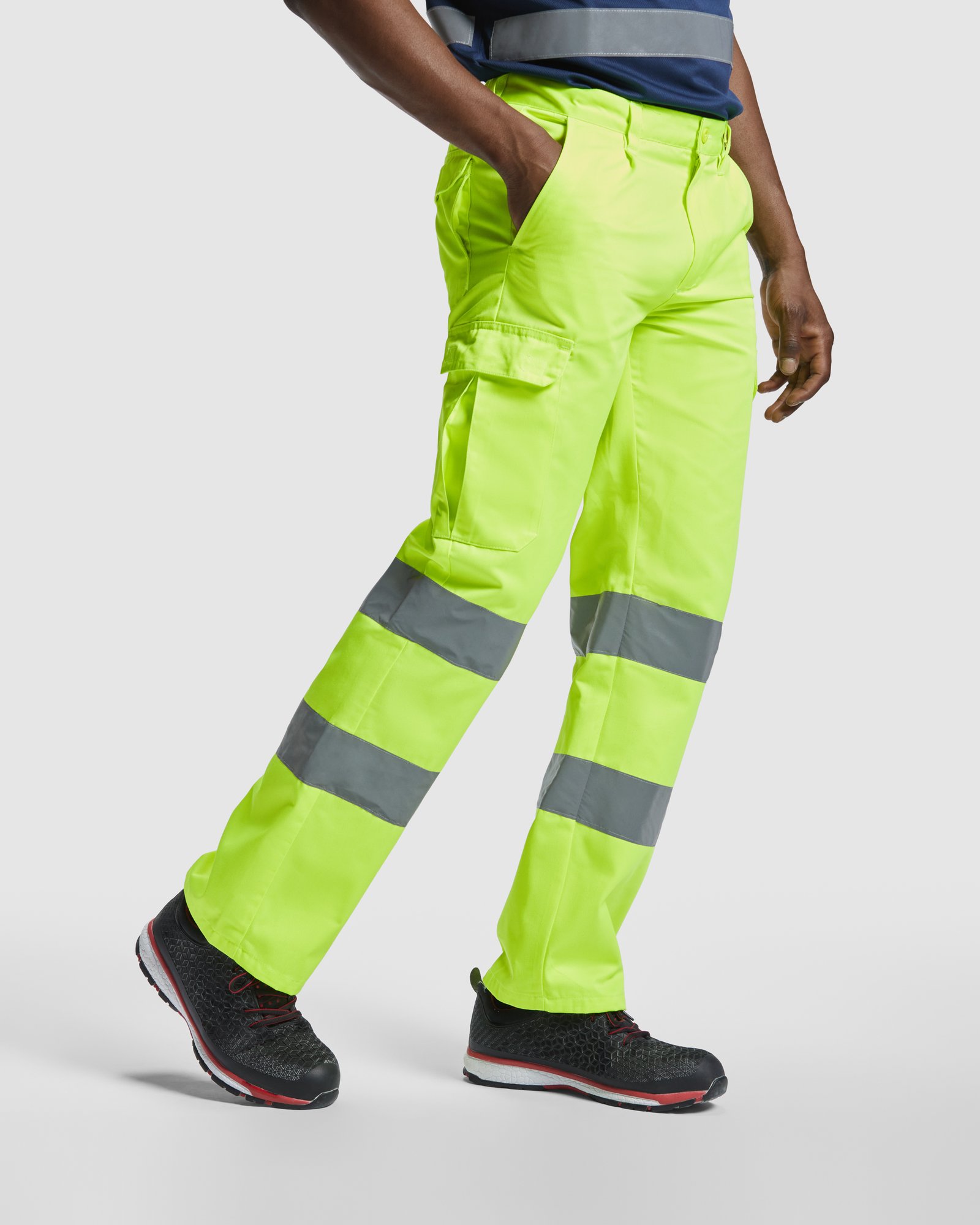 Pantalón de Trabajo Alta Visibilidad (Roly Alfa HV9309) - Imagen 2