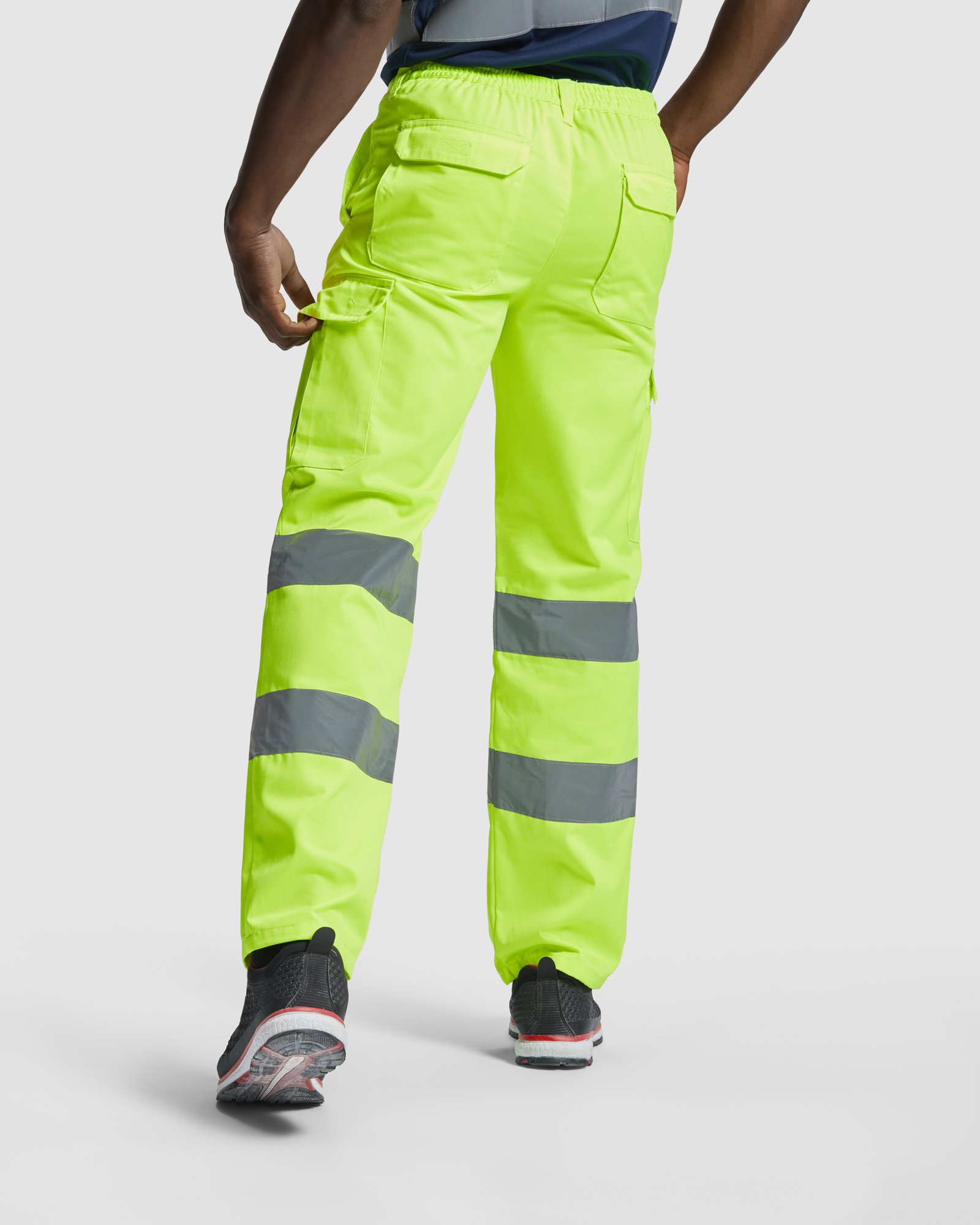 Pantalón de Trabajo Alta Visibilidad (Roly Alfa HV9309) - Imagen 3