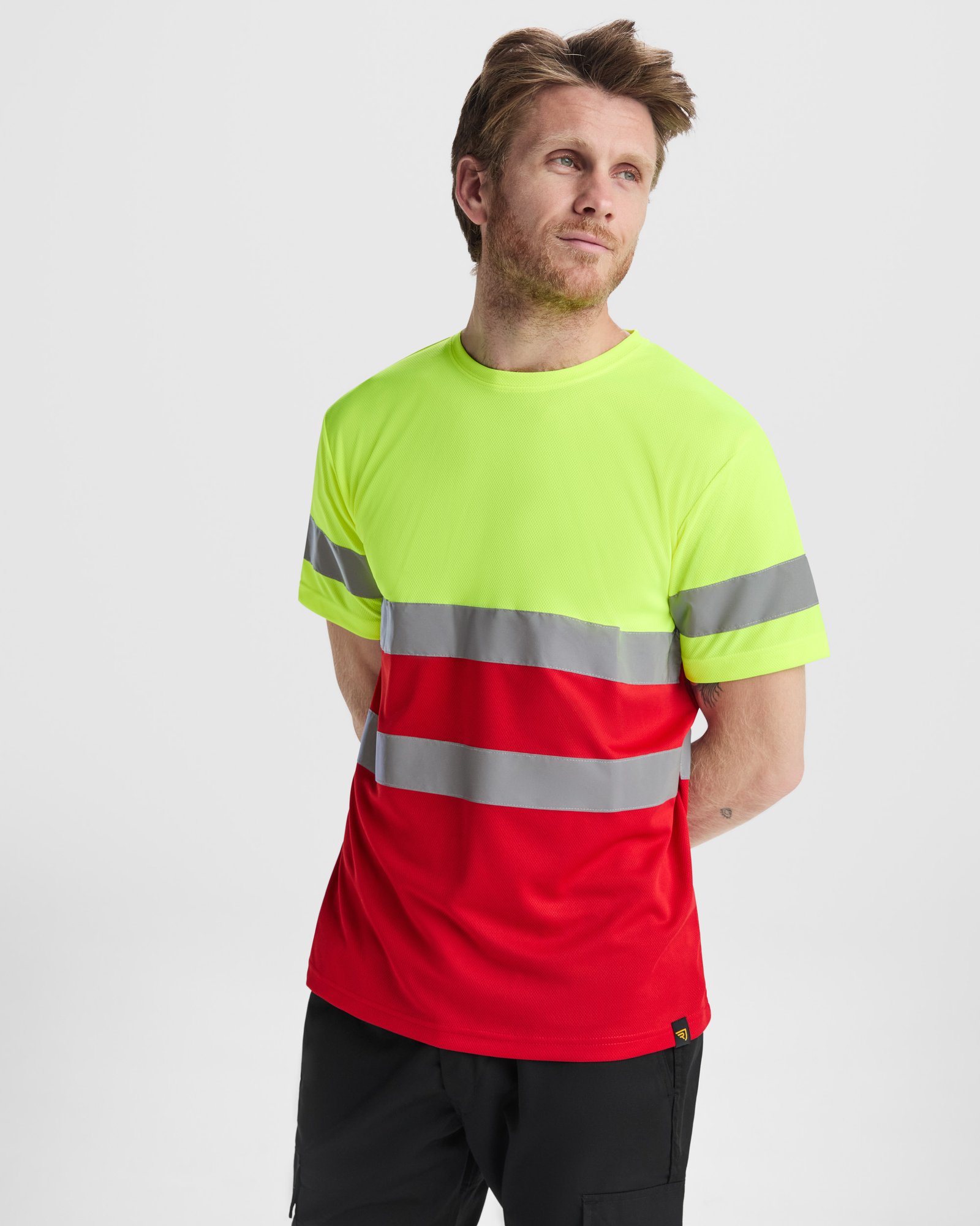 Camiseta Técnica de Alta Visibilidad (Roly Delta HV9310) - Imagen 2