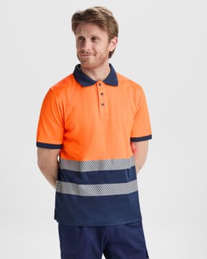 Polo de Alta Visibilidad Tacto Algodón (Roly Atrio HV9318)