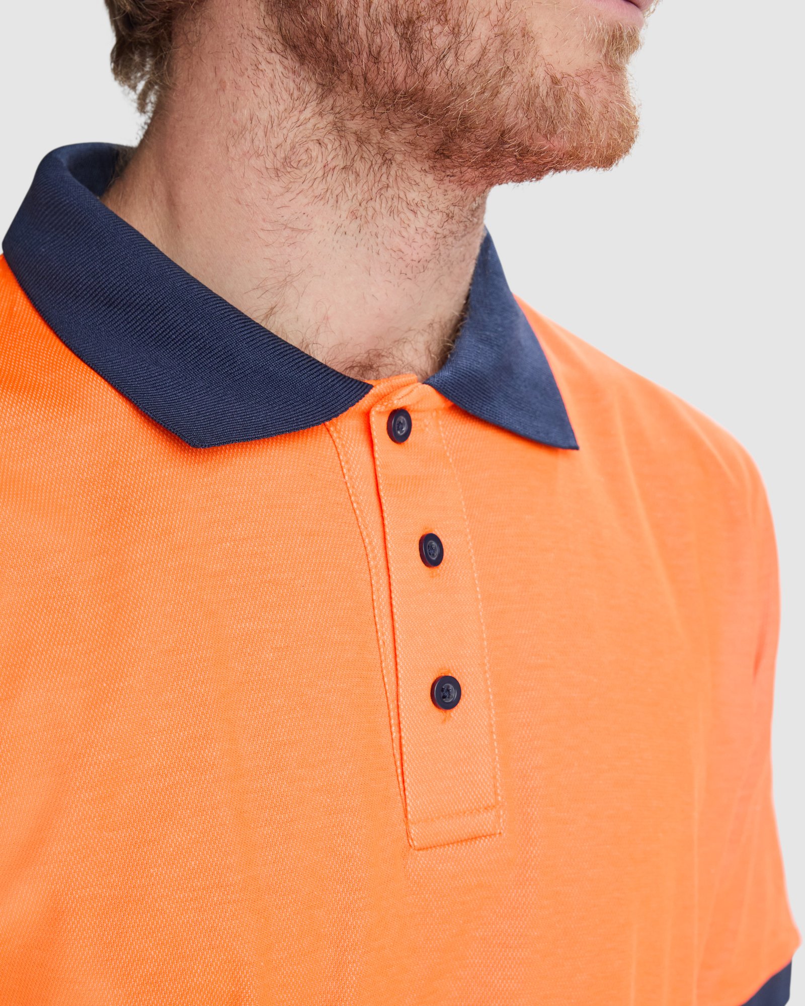Polo de Alta Visibilidad Tacto Algodón (Roly Atrio HV9318) - Imagen 3