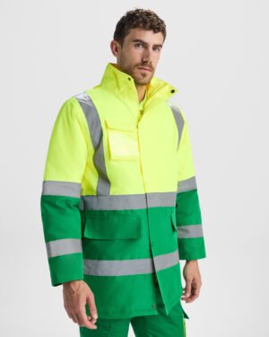 Parka Acolchada de Alta Visibilidad (Roly Merak HV9320)