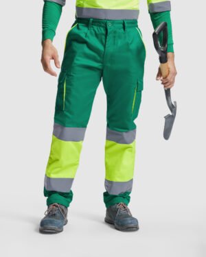 Pantalón de Trabajo Alta Visibilidad Térmico (Roly Enix HV9321)