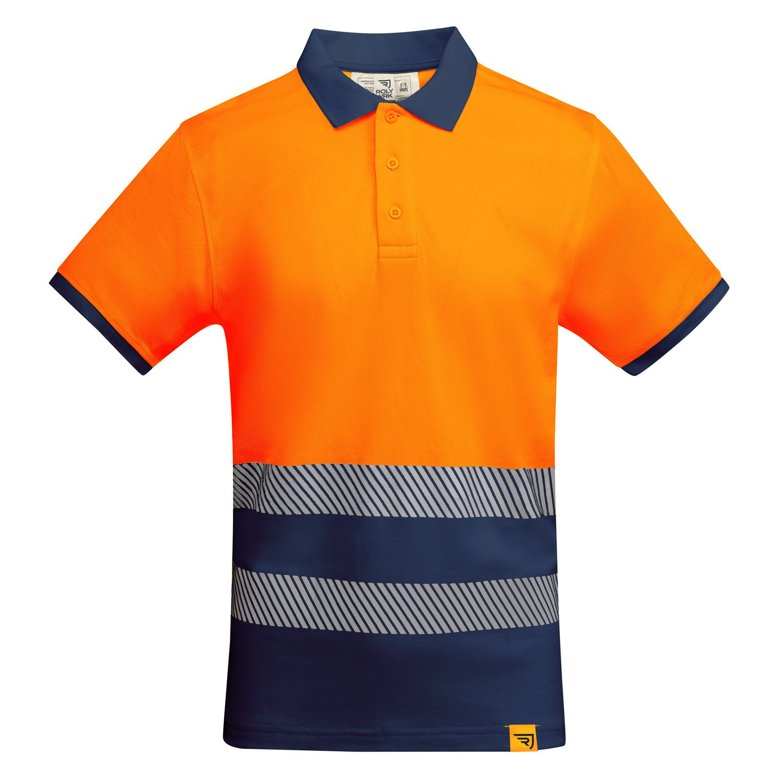 Polo de Alta Visibilidad Tacto Algodón (Roly Atrio HV9318) - Imagen 4