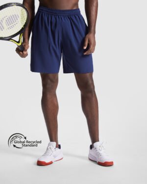 Pantalón Corto de Pádel y Tenis Ecológico Transpirable (Roly Murray PA0306)