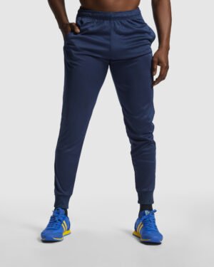 Pantalón de Entrenamiento Corte Pitillo con Cremallera en Tobillos (Roly Argos PA0460)