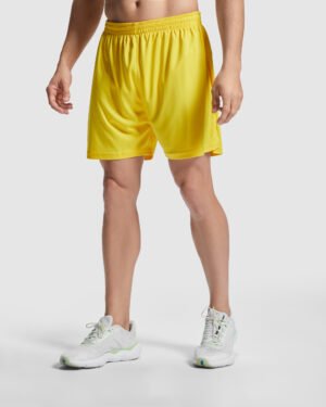 Pantalón Corto Deportivo Clásico con Slip Interior (Roly Calcio PA0484)
