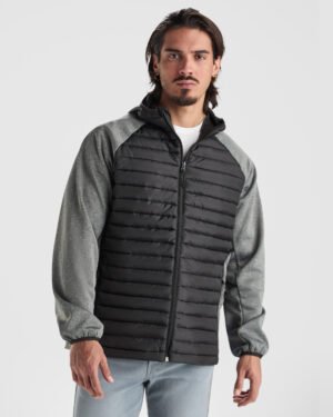 Chaqueta Híbrida de Manga Ranglán con Capucha (Roly Minsk CQ1120)