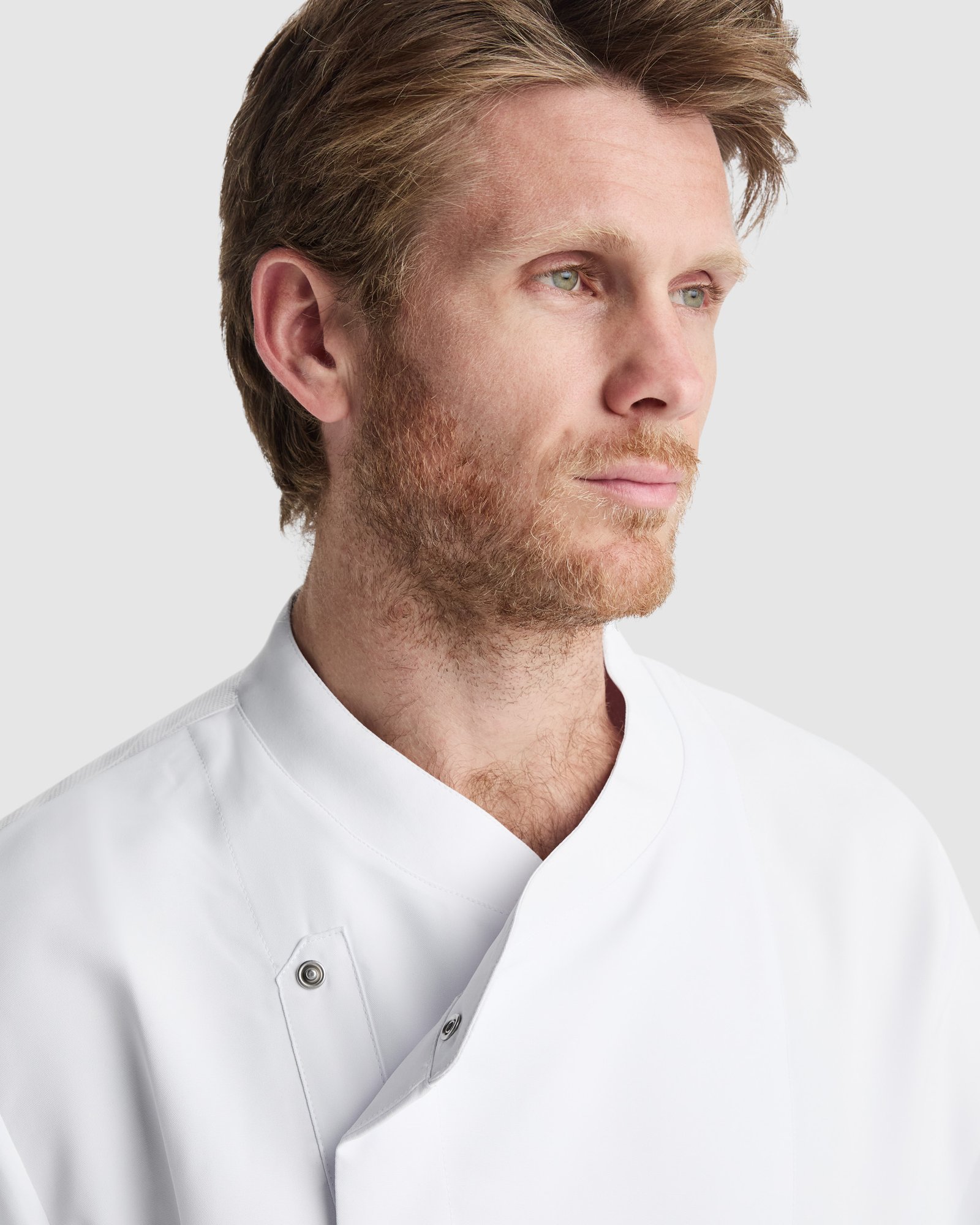 Chaqueta de Cocina Unisex con Tejido Transpirable (Roly Dabiz CQ4500) - Imagen 4