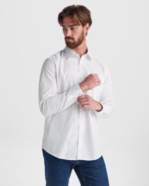 Camisa de Manga Larga para Hombre (Roly Aifos L/S CM5504)