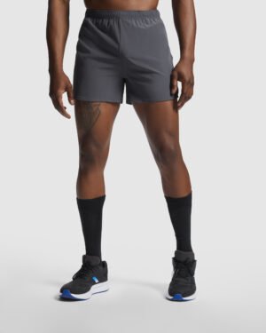 Pantalón Corto Técnico de Running con Reflectantes (Roly Everton PC6651)