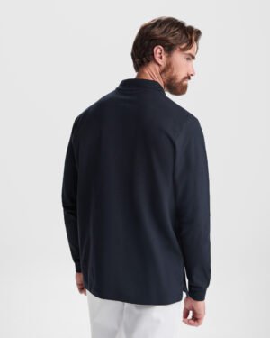 Polo de Manga Larga de Piqué con Cierre de Velcro (Roly Rover L/S PO8404)