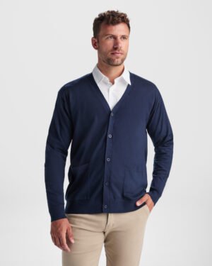 Chaqueta de Punto Fino con Botones (Roly Explorer CG8405)