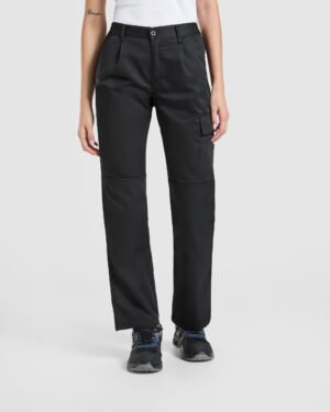 Pantalón de Trabajo Mujer Multibolsillos Stretch (Roly Daily Woman PA8407)