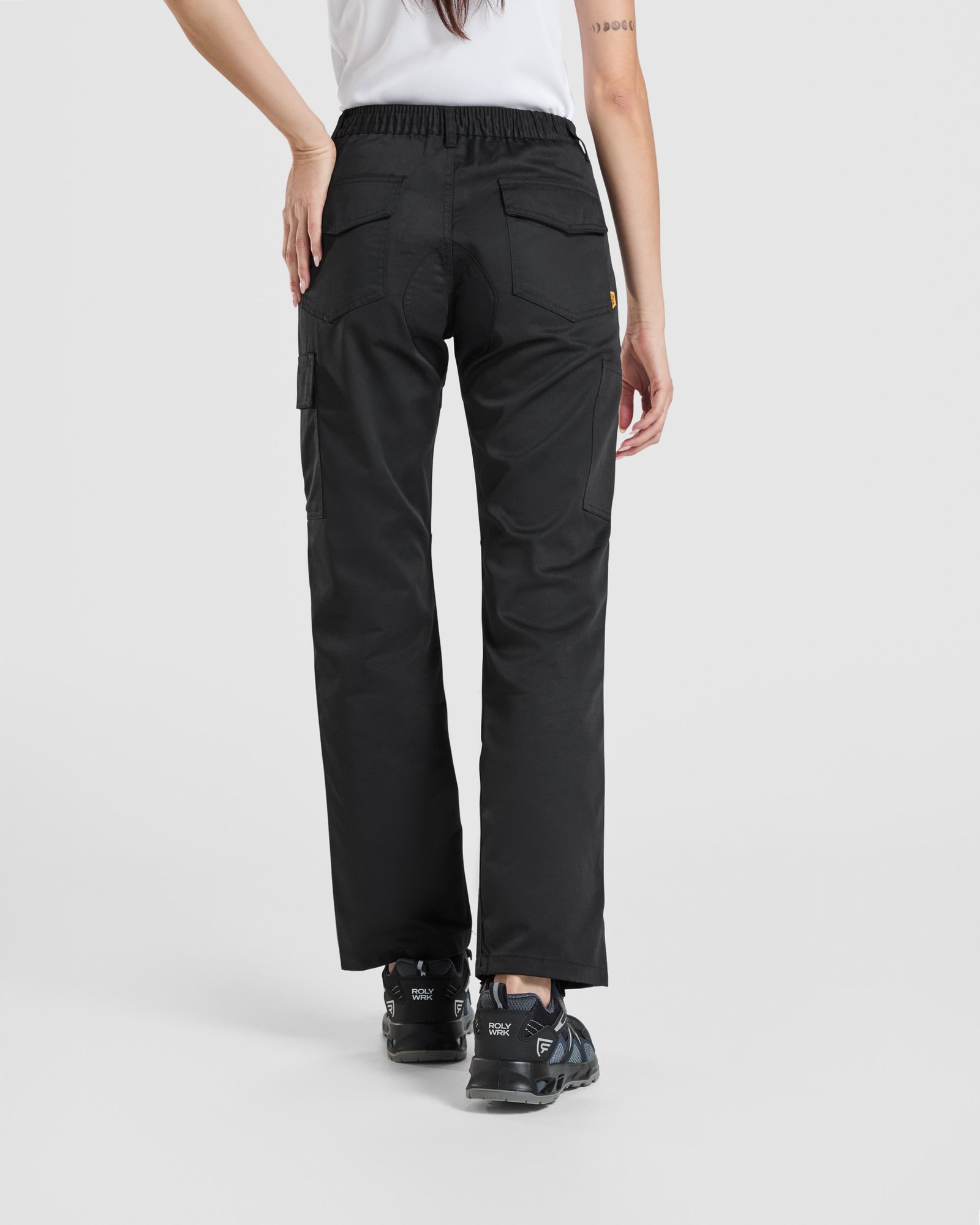 Pantalón de Trabajo Mujer Multibolsillos Stretch (Roly Daily Woman PA8407) - Imagen 3