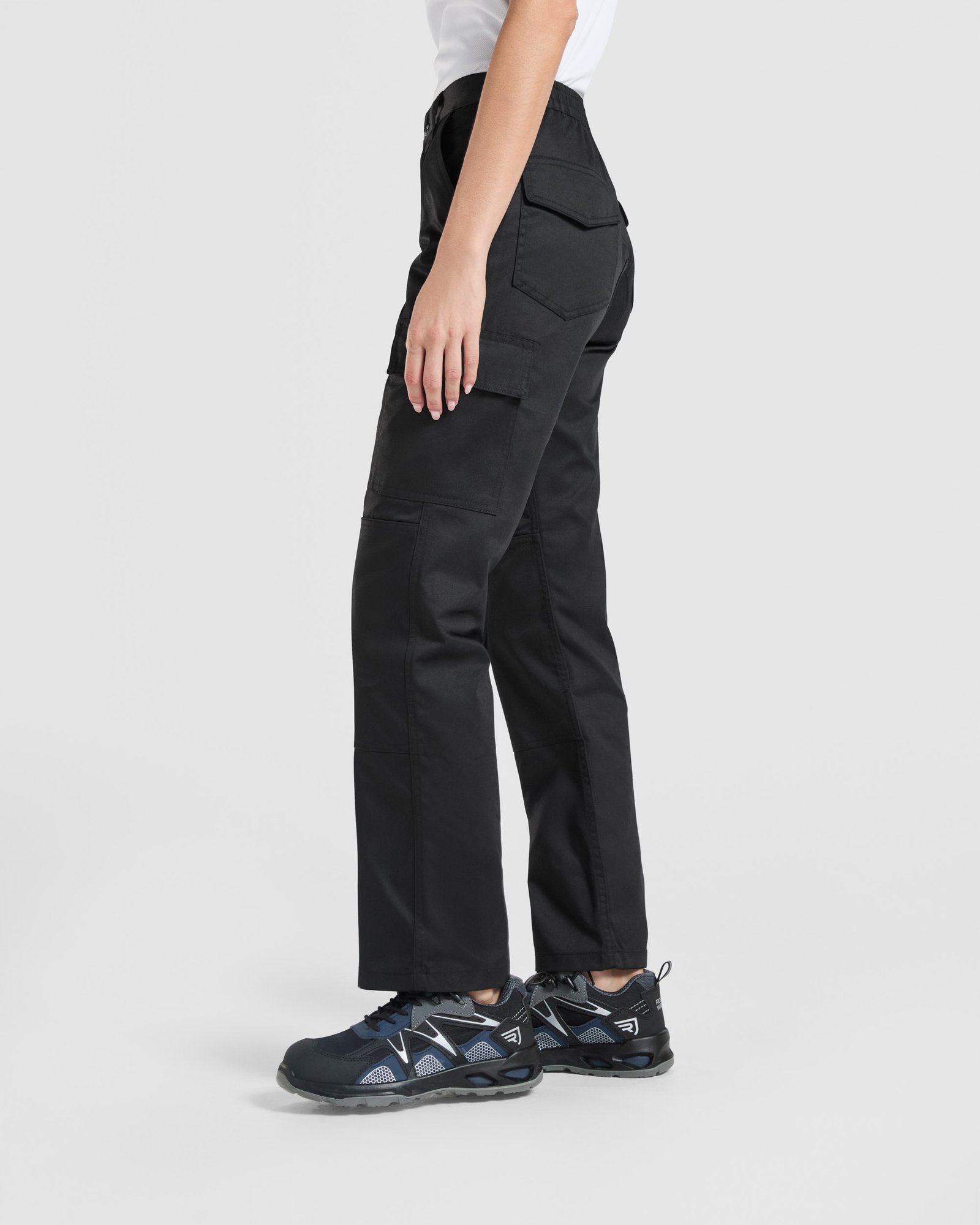 Pantalón de Trabajo Mujer Multibolsillos Stretch (Roly Daily Woman PA8407) - Imagen 4