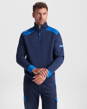 Sudadera de Trabajo Media Cremallera (Roly Maverick SU8413)