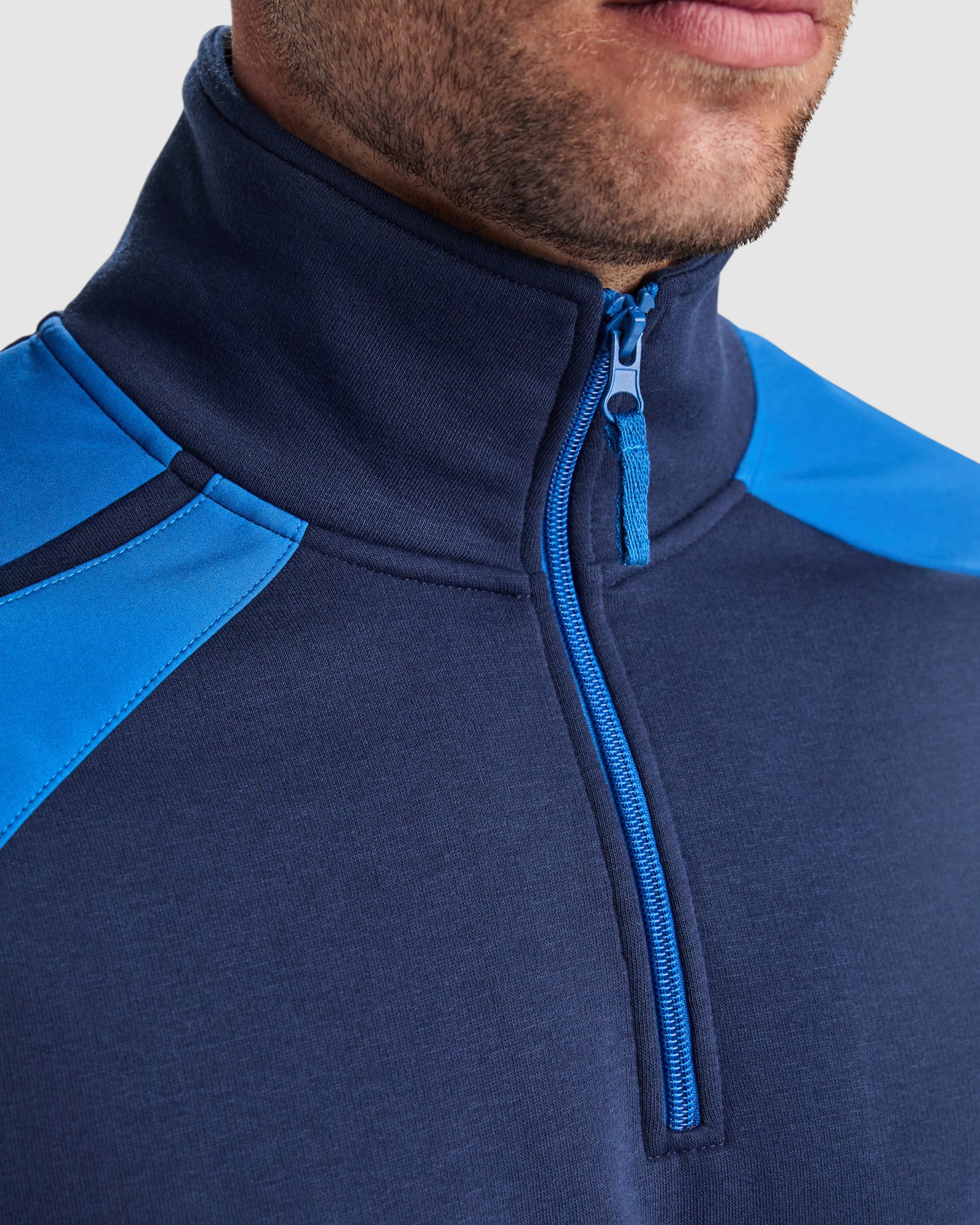 Sudadera de Trabajo Media Cremallera (Roly Maverick SU8413) - Imagen 3