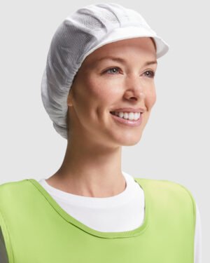 Gorro de Cocina de Rejilla con Visera (Roly Atala GR9083)