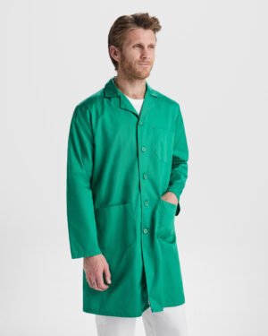 Bata de Laboratorio y Sanidad Unisex (Roly Vaccine BA9094)
