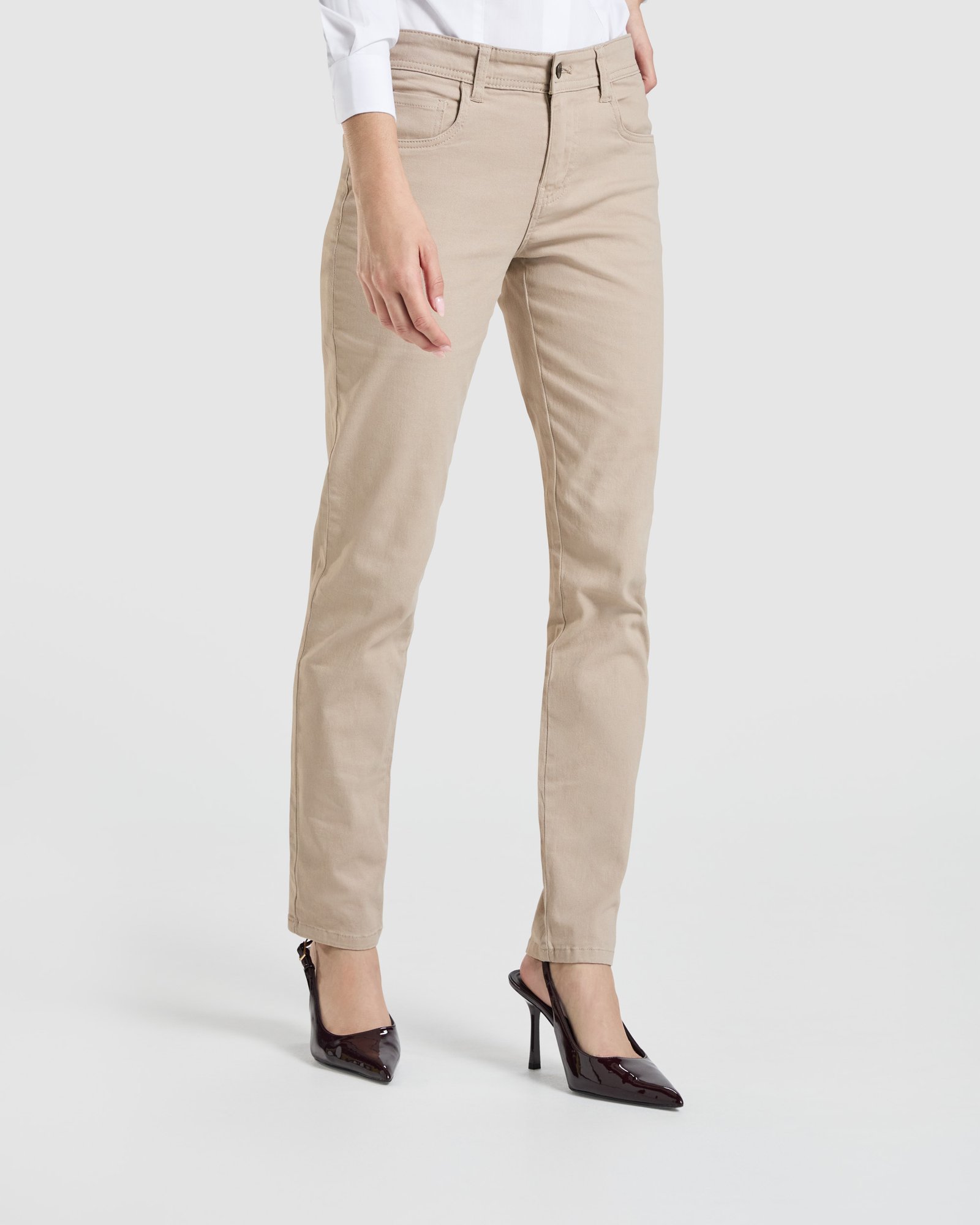 Pantalón Camarera Tipo Chino Stretch Premium Mujer (Roly Hilton PA9107) - Imagen 2