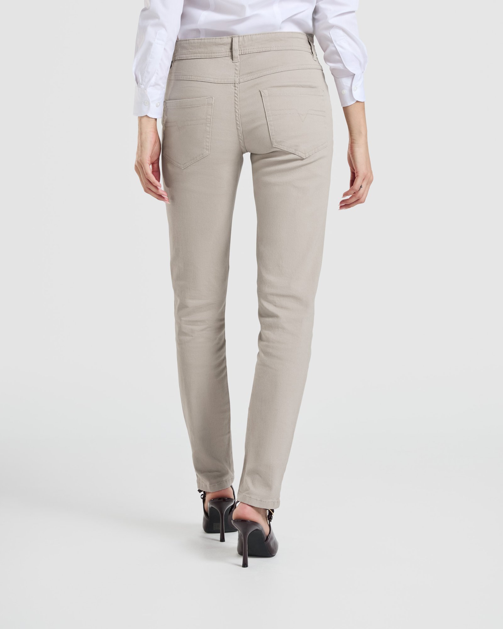 Pantalón Camarera Tipo Chino Stretch Premium Mujer (Roly Hilton PA9107) - Imagen 3
