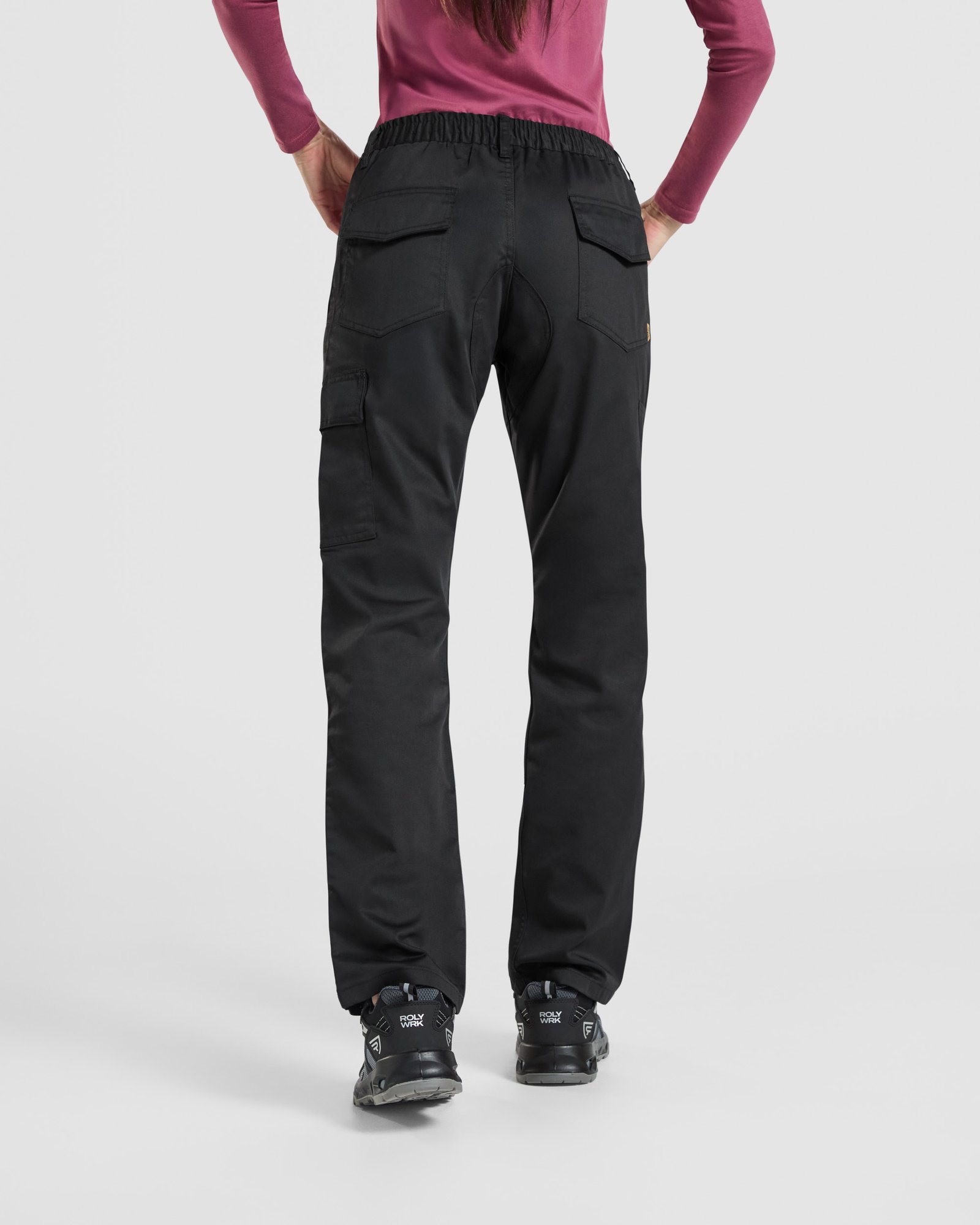 Pantalón de Trabajo Mujer Multibolsillos Clásico (Roly Daily Woman PA9118) - Imagen 3