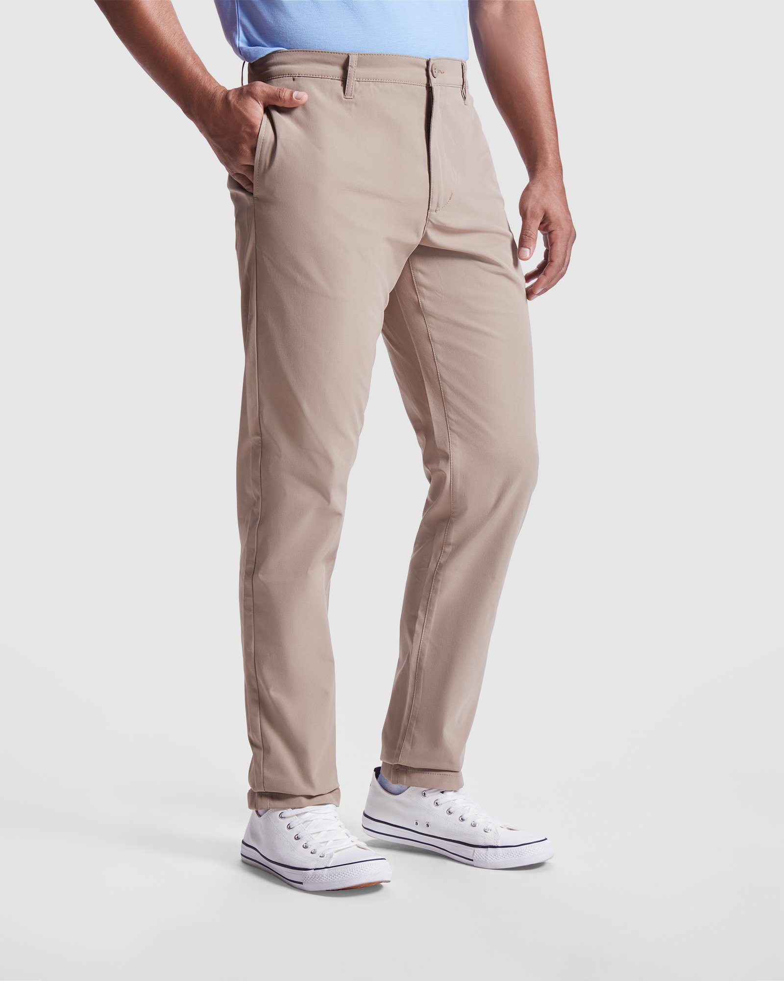 Pantalón Corporativo Tipo Chino de Alta Flexibilidad (Roly Beverly PA9145) - Imagen 3