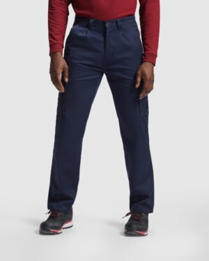 Pantalón de Trabajo Multibolsillos Stretch de Alto Gramaje (Roly Daily Stretch PA9205)