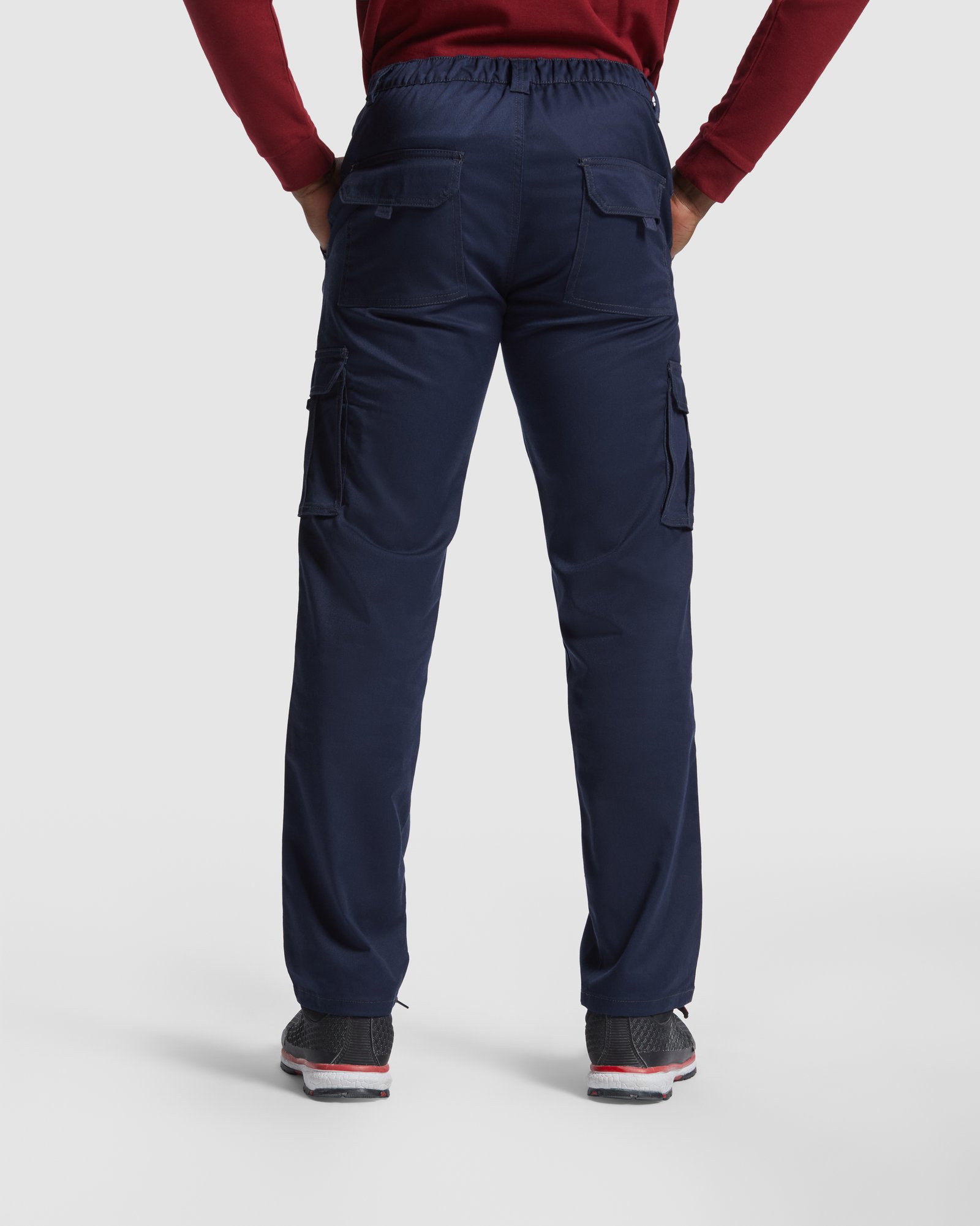 Pantalón de Trabajo Multibolsillos Stretch de Alto Gramaje (Roly Daily Stretch PA9205) - Imagen 3