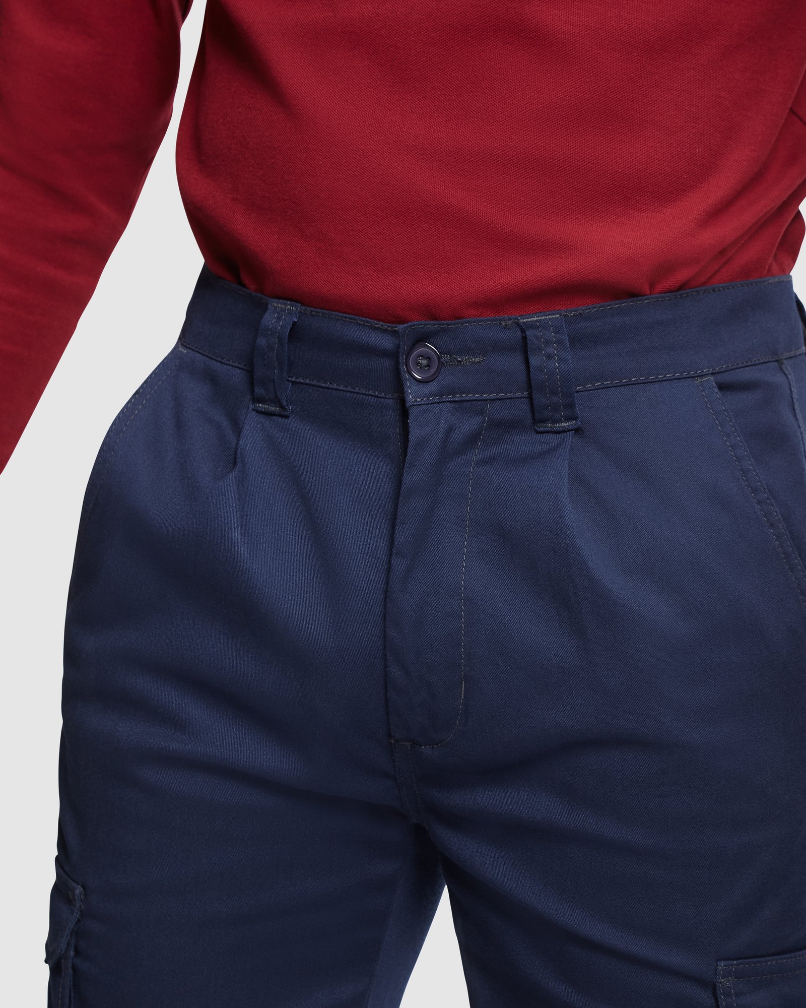 Pantalón de Trabajo Multibolsillos Stretch de Alto Gramaje (Roly Daily Stretch PA9205) - Imagen 5