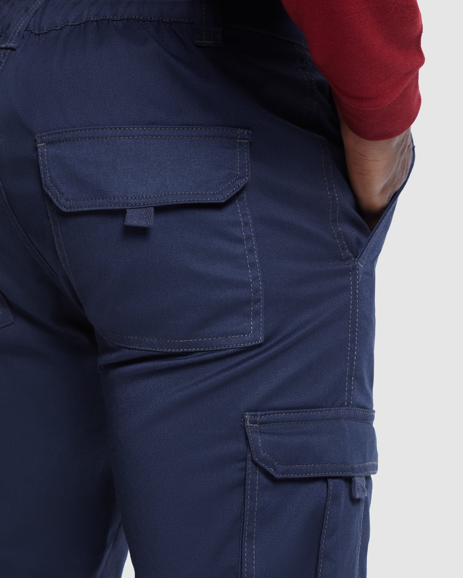 Pantalón de Trabajo Multibolsillos Stretch de Alto Gramaje (Roly Daily Stretch PA9205) - Imagen 6