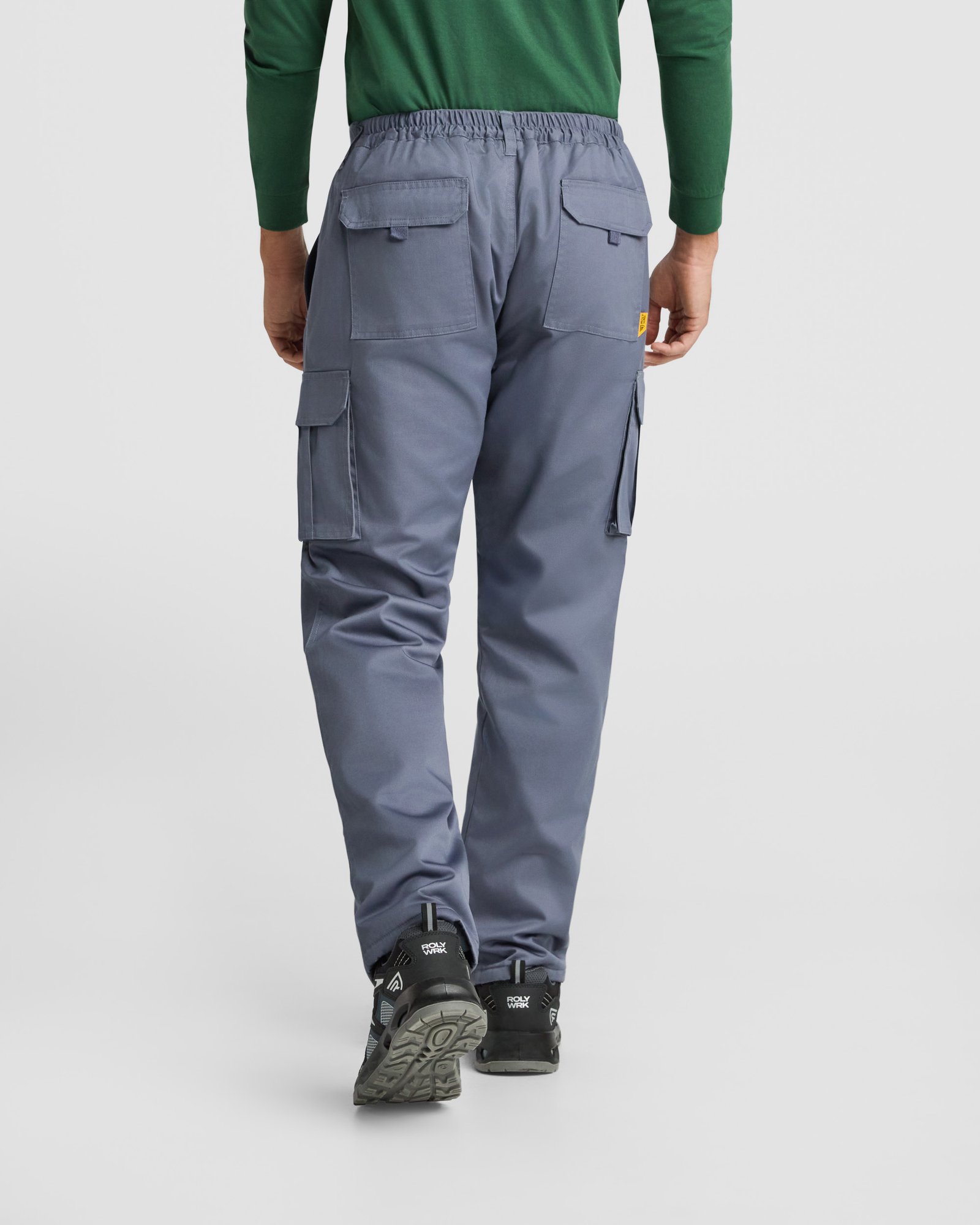 Pantalón de Trabajo Multibolsillos Térmico Stretch con Forro Polar (Roly Warmor PA9326) - Imagen 3