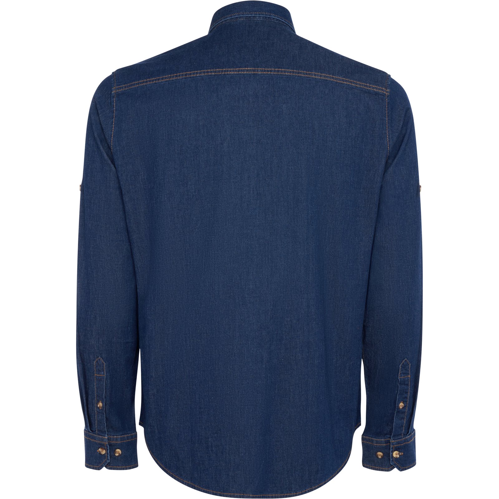 Camisa Vaquera de Manga Larga con Tejido Stretch (Roly Lujan CM6706) - Imagen 6