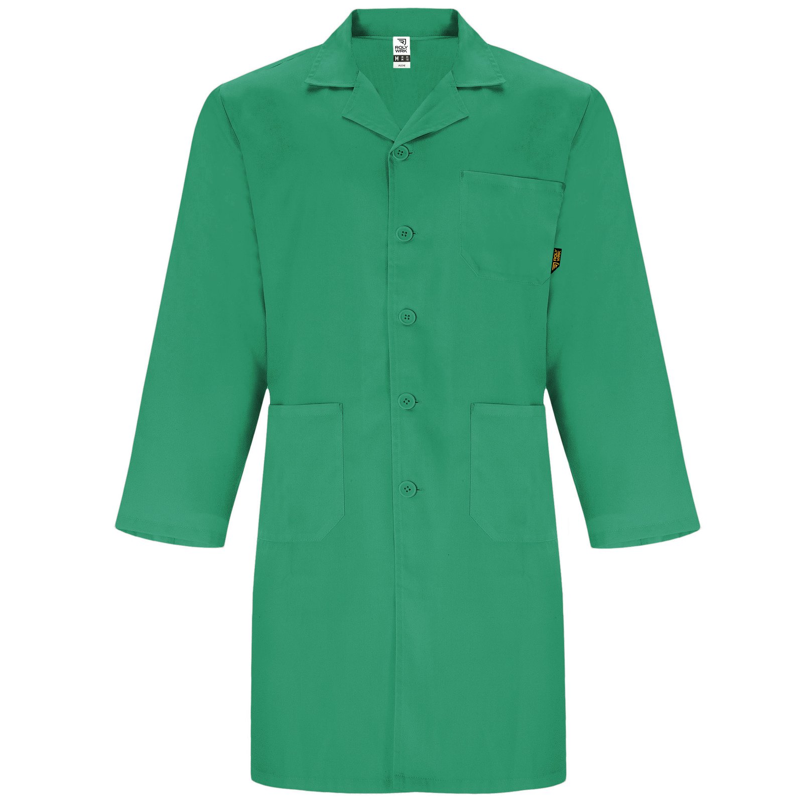 Bata de Laboratorio y Sanidad Unisex (Roly Vaccine BA9094) - Imagen 5